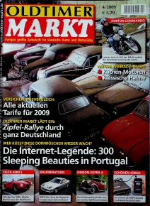 Deckblatt Oldtimer Markt (04/2009)